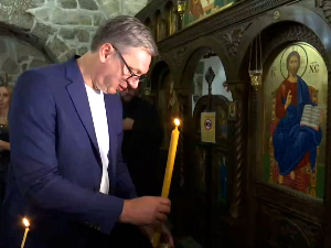 Вучић наставио посету југозападу Србије, обишао радове на путу Ивањица-Сјеница