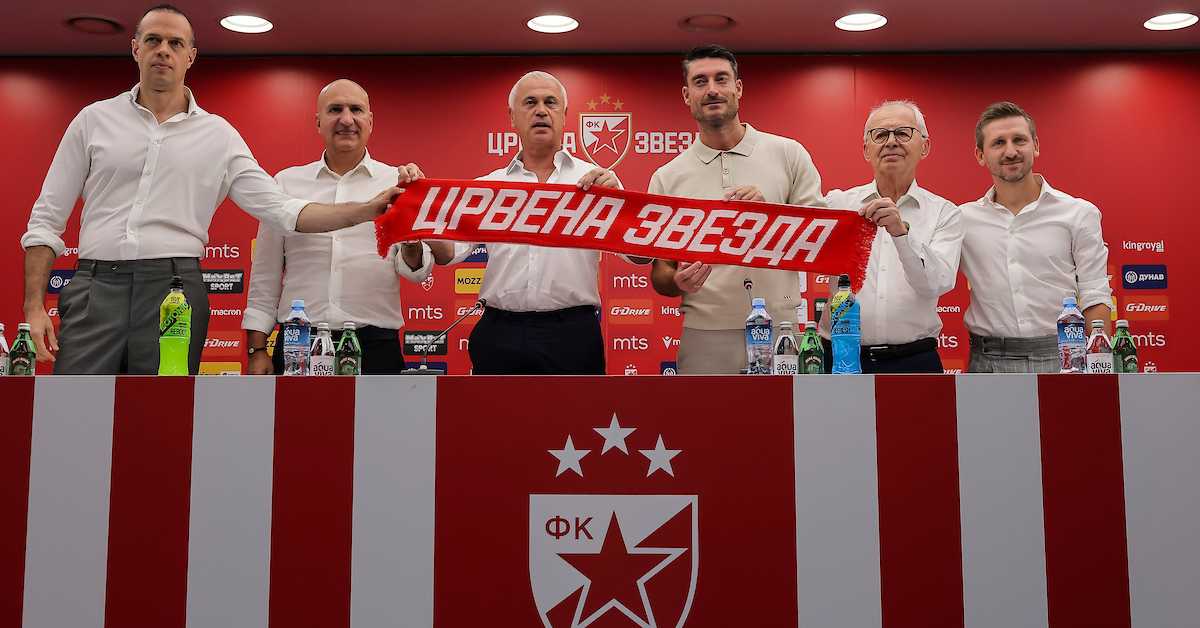 Ријера промовисан у Звезди: Од данас мењамо начин рада, видећете другачију екипу против Викторије