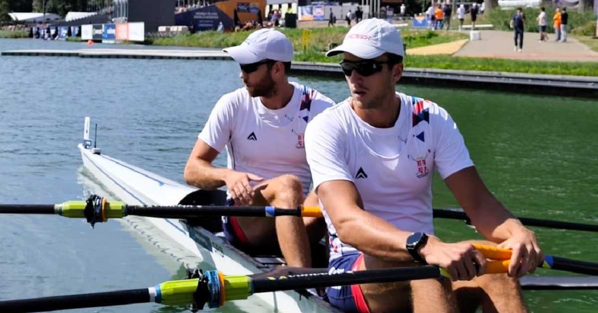 Српски веслачи Мачковић и Пименов изборили финале Светског првенства у Амстердаму