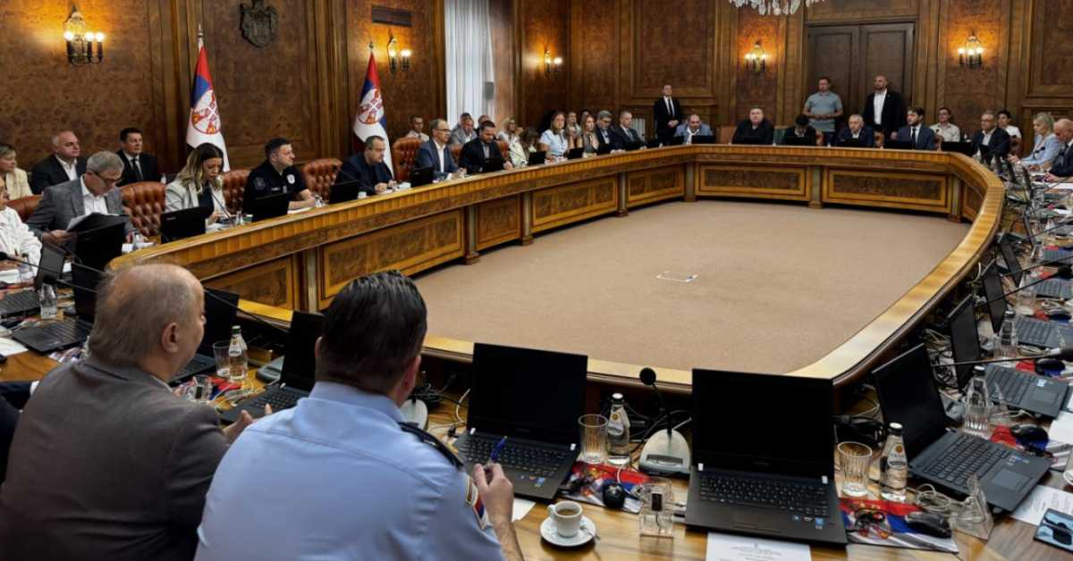 Штаб за ванредне ситуације заседа због топлотног таласа и ниског водостаја река