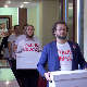 Студенти у блокади предали РИК-у листу "Студентска листа - Студенти побеђују"