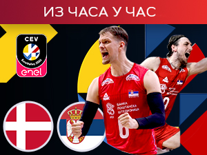 Ближи се крај групне фазе ЕП-а - одбојкаши Србије се надмећу са Данском (16.00, РТС 2)