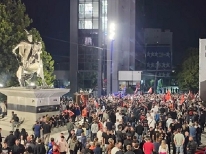 Протести у Приштини због пресуде вођама тзв. ОВК у Хагу