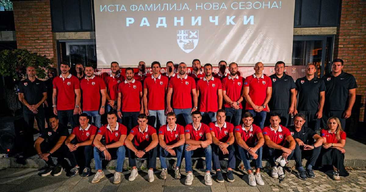 Тренер ватерполиста Радничког Стевановић пред старт сезоне: Надам се да ћемо од почетка показати квалитет