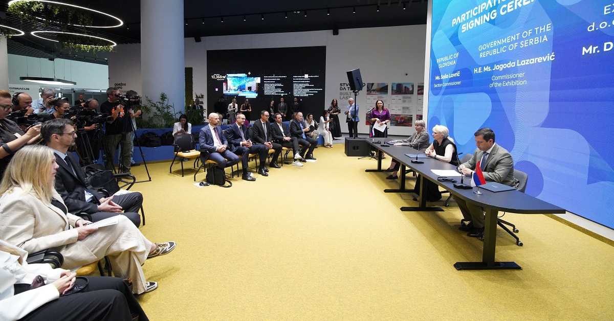Потписан уговор о учешћу Словеније на изложби Експо 2027