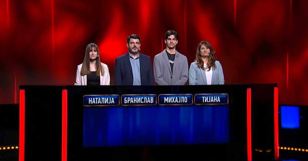 Први пут у „Потери“ цела породица у истом тиму: Требаљевци заједно у борби против Трагача