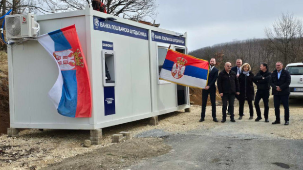 Постављене монтажне експозитуре Поштанске штедионице у близини Јариња ...