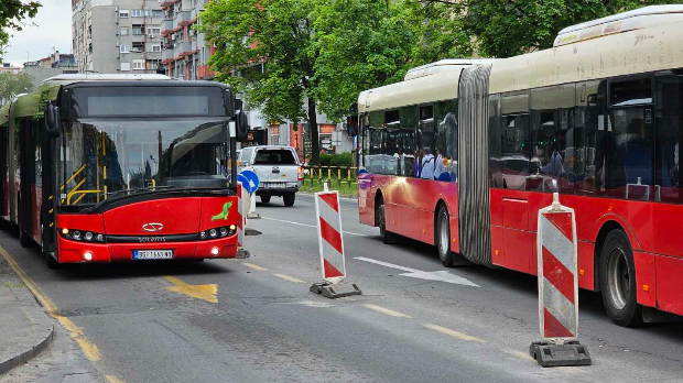 Izmene u saobraćaju i javnom prevozu zbog radova u Bulevaru despota ...