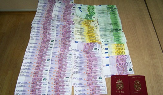 Покушали да изнесу 60.000 евра