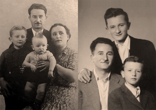 Momcilo Gavric sa suprugom i sinovima.jpg