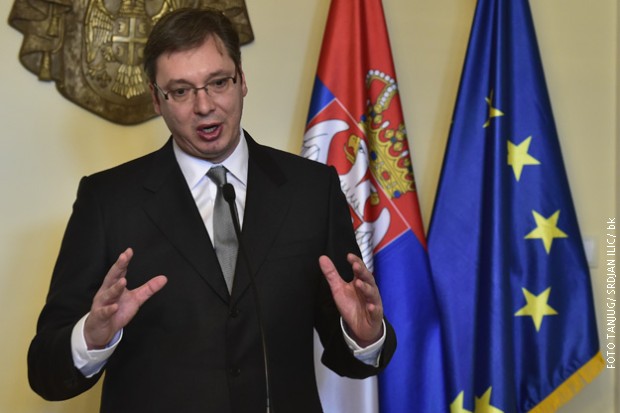 Konferencija za novinare premijera Vučića