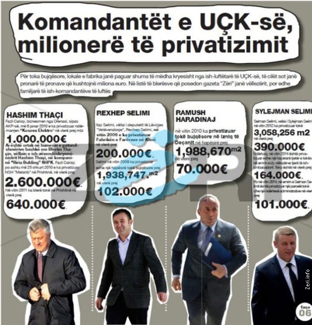 Komandanti bivše OVK, danas milioneri na vlasti (Foto: RTS)