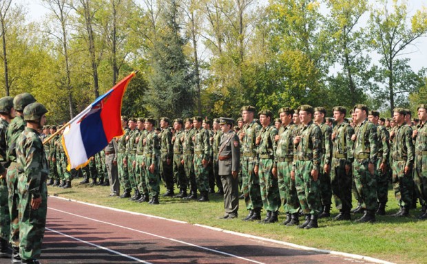 Припадници Војске Србије