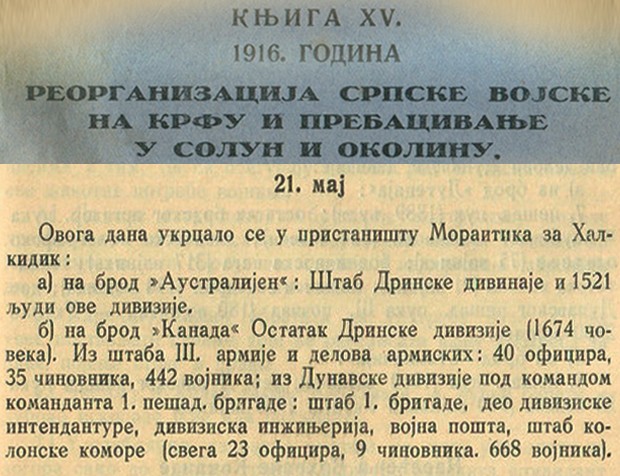 Veliki rat Srbije, knjiga 15, 1916. godina