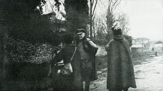 Адмирал Трубриџ у Скадру 1916. године Адмирал Трубриџ у Скадру 1916. године