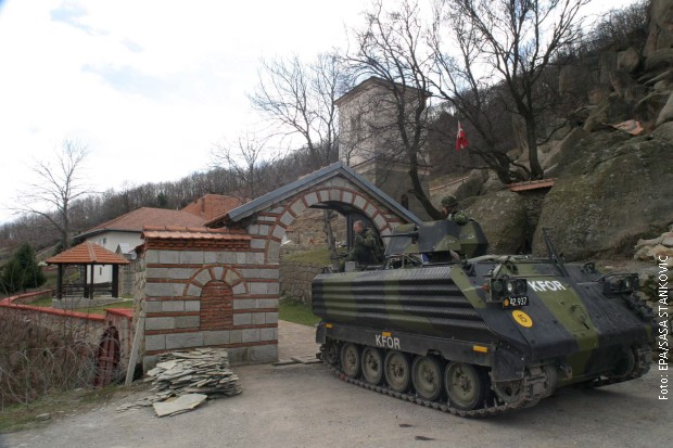 Snage Kfora kod manastira Sokolica 