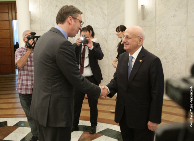 Vučić sa  Ismailom Kahramanom