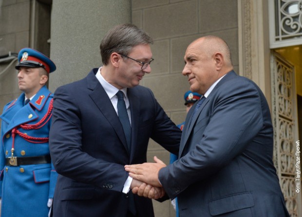 Vučić dočekao Borisova
