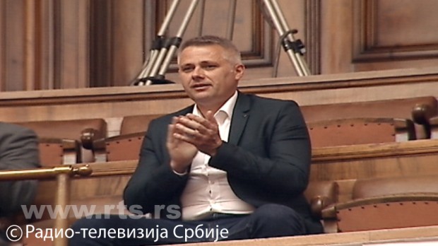 Игор Јурић у галерији парламента Игор Јурић у галерији парламента