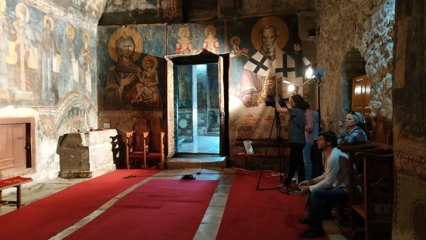 RTS ekipa u Pećkoj patrijaršiji RTS ekipa u Pećkoj patrijaršiji