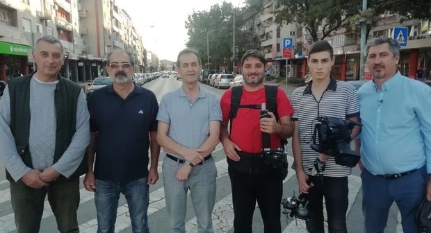 Ekipa RTS-a na snimanju Ekipa RTS-a na snimanju