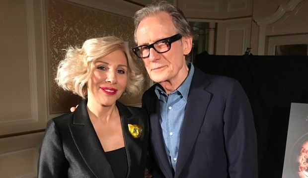 Бил Нај и Сандра Перовић