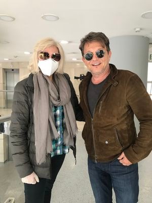 Dragan Bjelogrlić i Sandra Perović Dragan Bjelogrlić i Sandra Perović