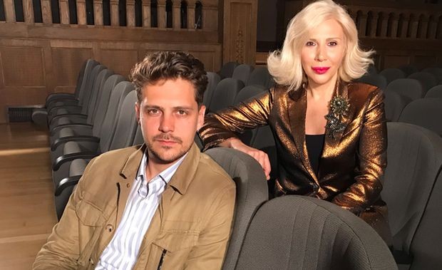 Милош Биковић и Сандра Перовић