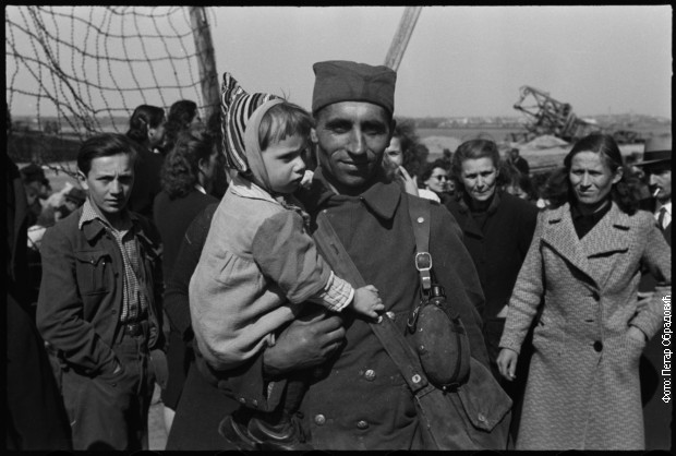 Повратак југословенских војника из немачког заробљеништва у Београд – 12. април 1945. године