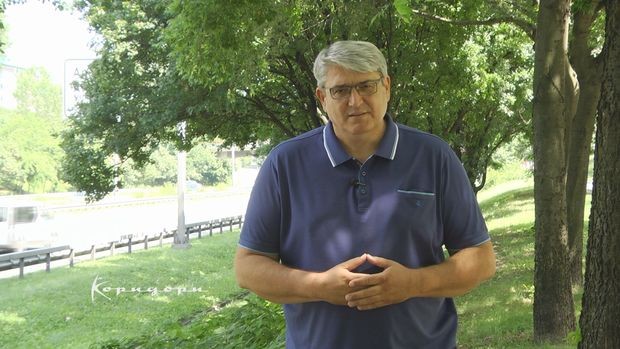 Goran Maslar, urednik emisije „Koridori” Goran Maslar, urednik emisije „Koridori”