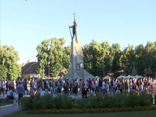 Протестна шетња у Краљеву Протестна шетња у Краљеву