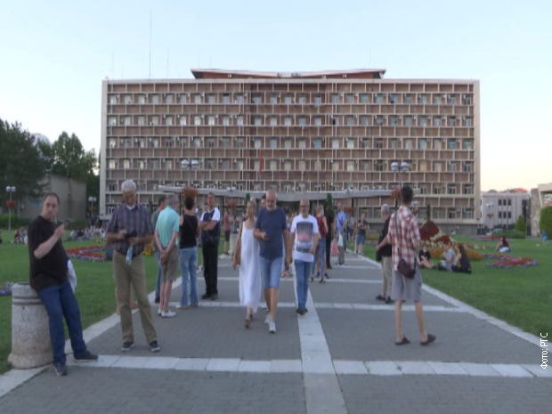 Миран протест у Крагујевцу Миран протест у Крагујевцу