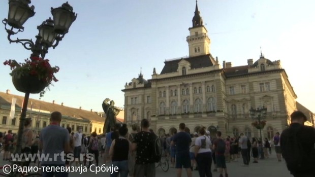 Протестни скуп у Новом Саду Протестни скуп у Новом Саду