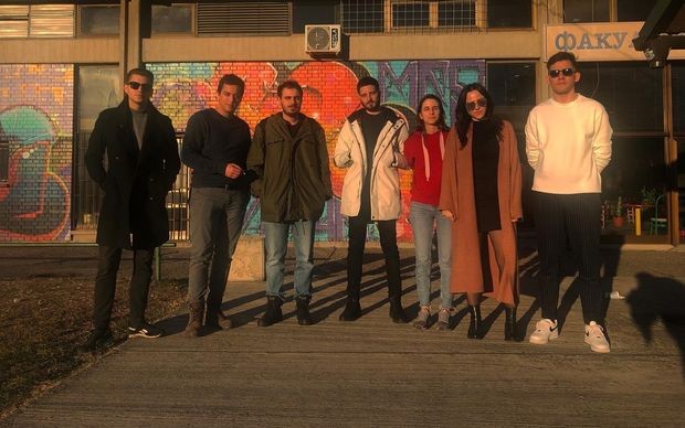 Класа филмске режије ФДУ из 2016. године за време студирања