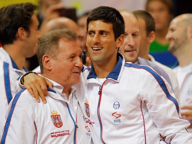 Здеслав Зденко Милинковић и Новак Ђоковић