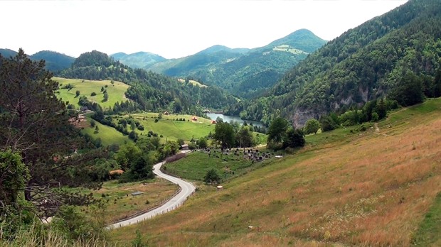 Bajkoviti predeli Zaovina, jezero Spajići