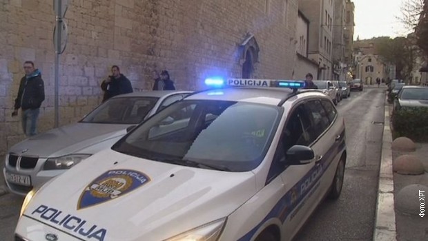 Policija na mestu ubistva u Splitu (arhivska fotografija)