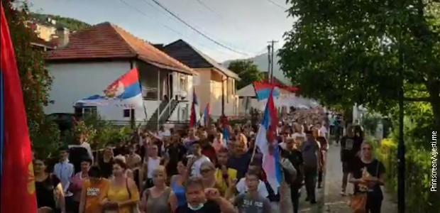 Protestna šetnja u Bijelom polju
