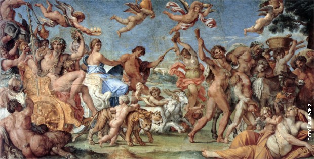Anibale Karači, „Trijumf Dionisa i Arijadne“ (1597) Anibale Karači, „Trijumf Dionisa i Arijadne“ (1597)