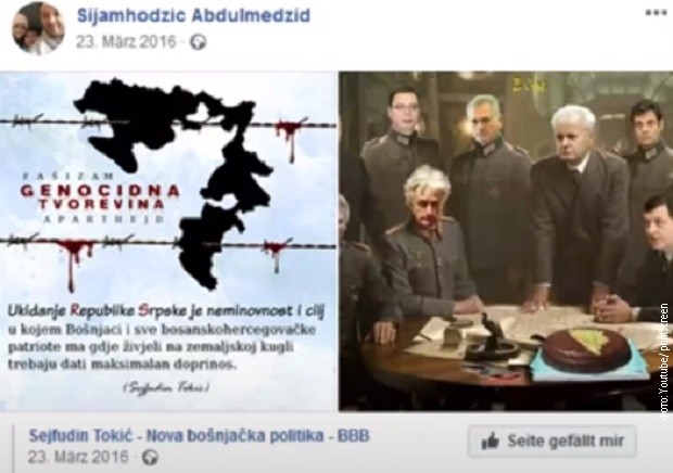 Montirana fotografija na kojoj je i Aleksandar Vučić predstavljen u nacističkoj uniformi Montirana fotografija na kojoj je i Aleksandar Vučić predstavljen u nacističkoj uniformi