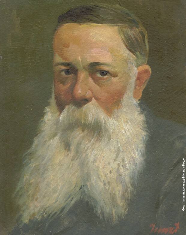 Miho Dežulović, portret Ismet Mujezinović