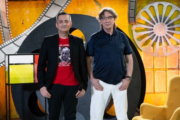 Марко Новаковић и професор Дарко Бајић