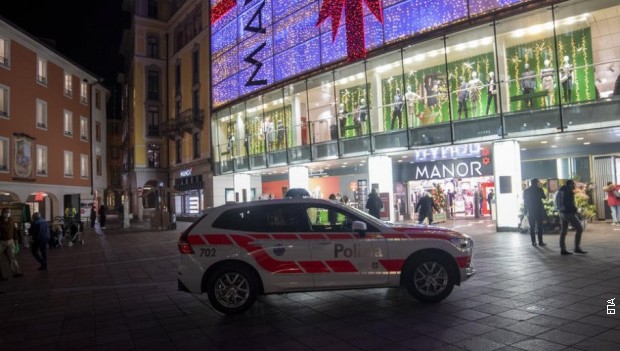 Robna kuća u Luganu bila je poprište napada 