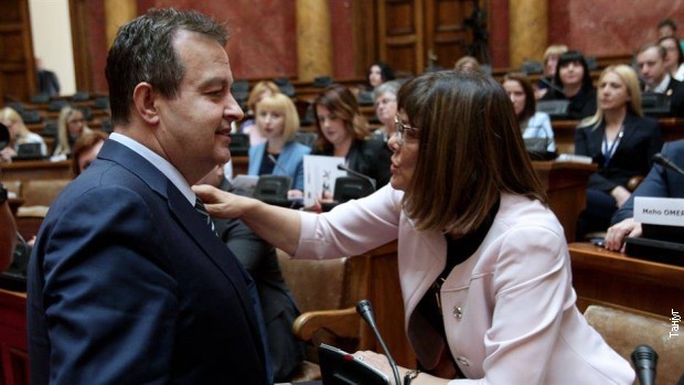 Ivica Dačić i Maja Gojković (arhivska fotografija) 