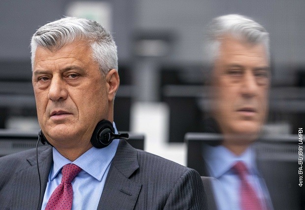 Hašim Tači u Hagu