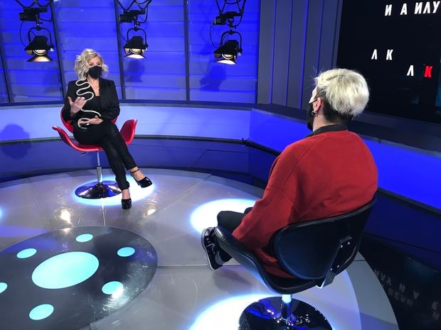 Сандра Перовић и Милица Томовић