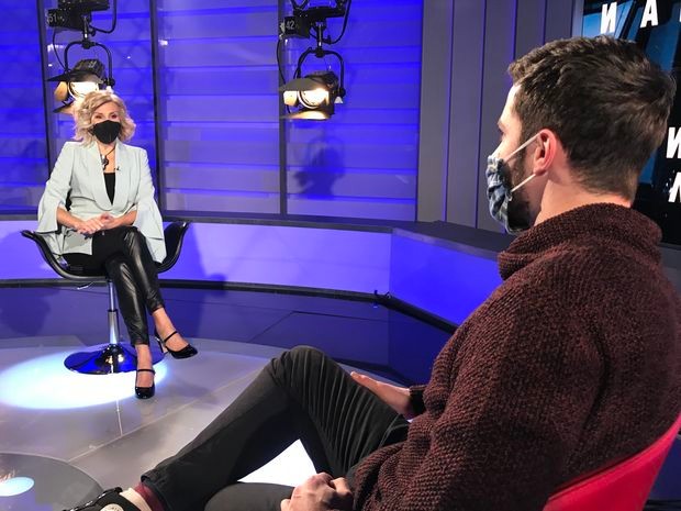 Сандра Перовић и Марко Васиљевић