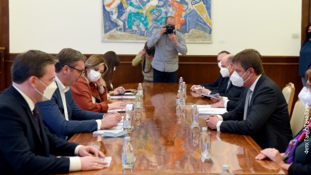 Vučić: Saradnja Srbije i Češke ublažiće korona krizu Vučić: Saradnja Srbije i Češke ublažiće korona krizu