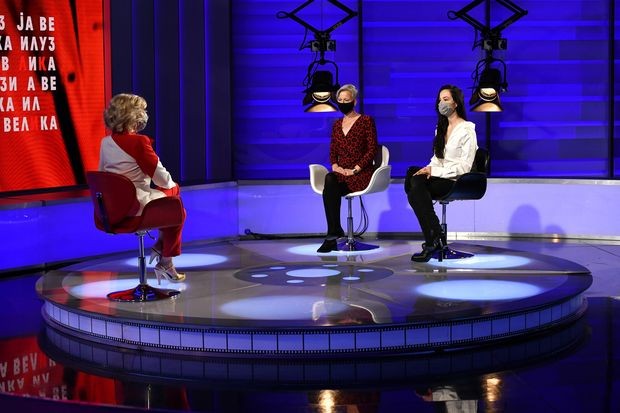 Сандра Перовић, Ивана Тодоровић и Милица Стефановић