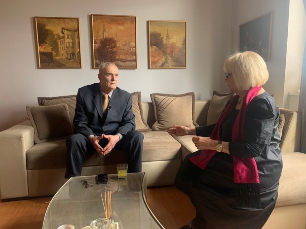 Драгиша Блануша и Мира Адања Полак